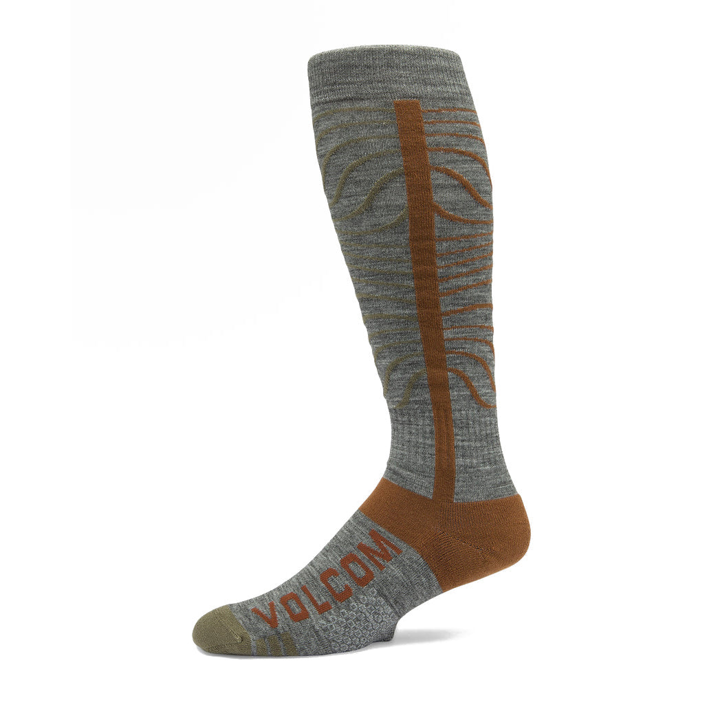 HEAVY OVER-THE-CALF SOCK HEATHER GREY