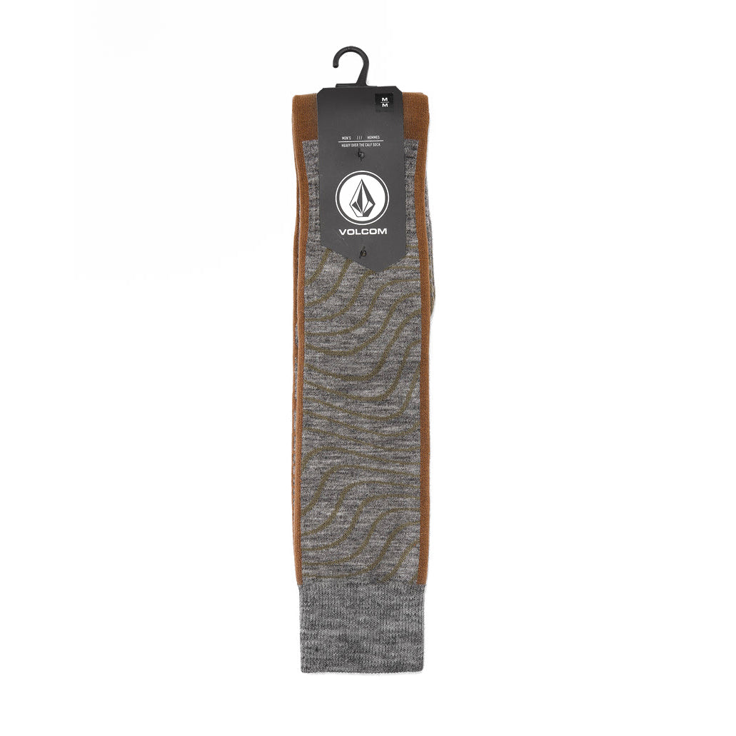 HEAVY OVER-THE-CALF SOCK HEATHER GREY