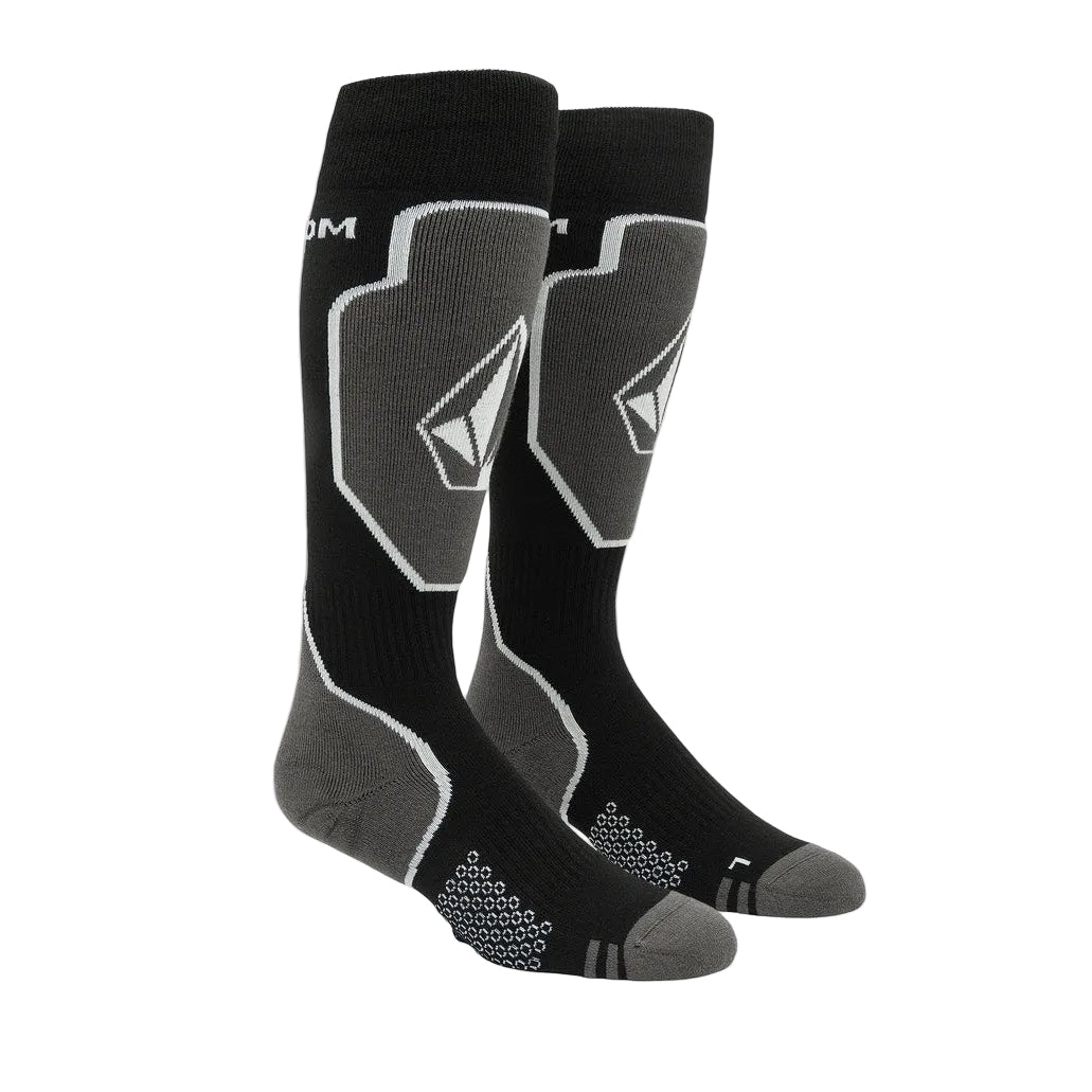 SHIELD WOOL BLEND OTC SOCK BLACK