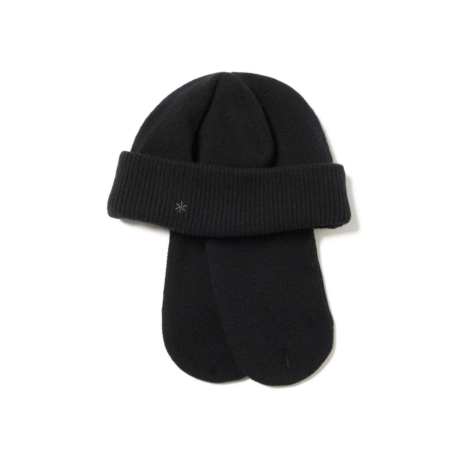 KNIT FLIGHT CAP BLACK