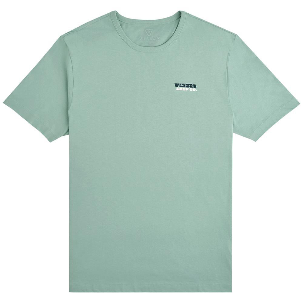 SUNSET WAVE TEE SS JADE