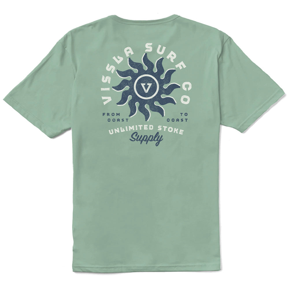 SPINS ORGANIC TEE JADE