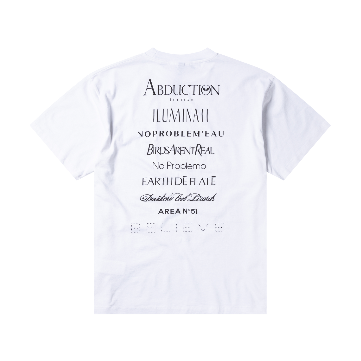 EAU DE PROBLEMO SS TEE WHITE