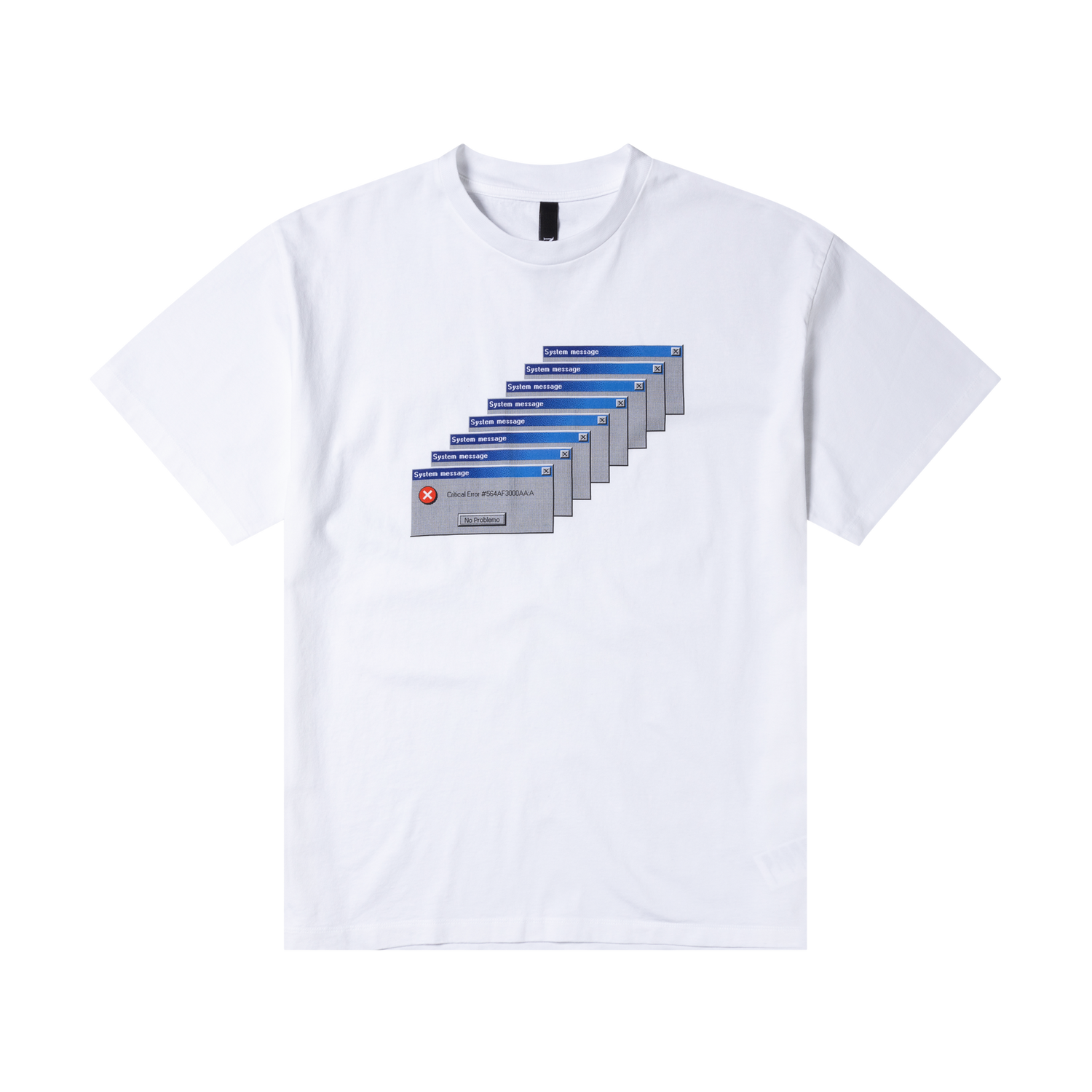 CRITICAL ERROR SS TEE WHITE