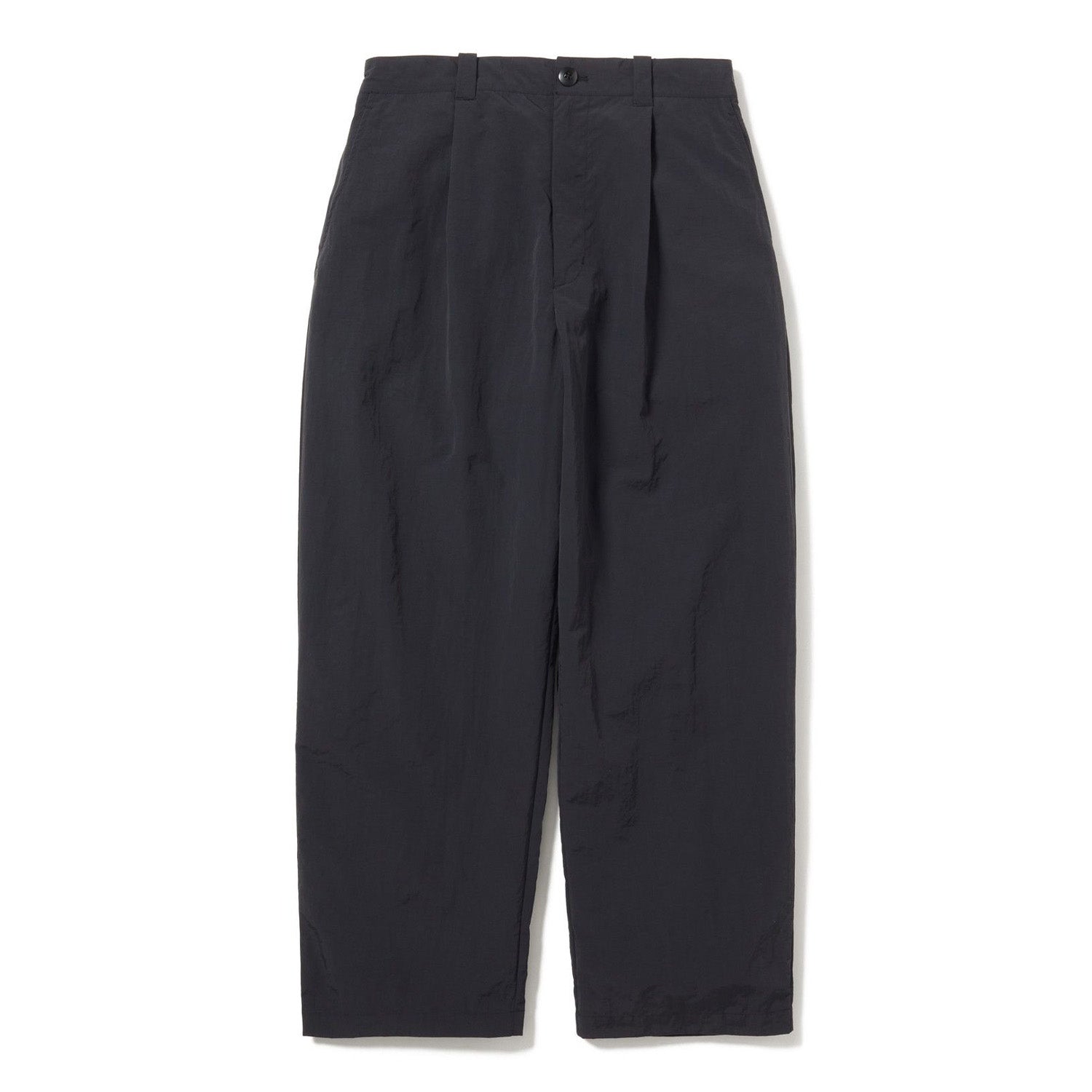 NYLON WASHER TROUSERS BLACK