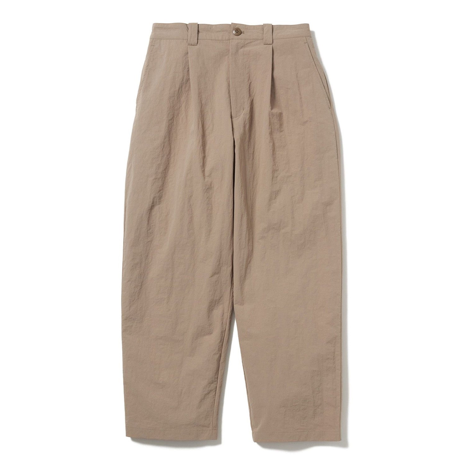 NYLON WASHER TROUSERS GREIGE