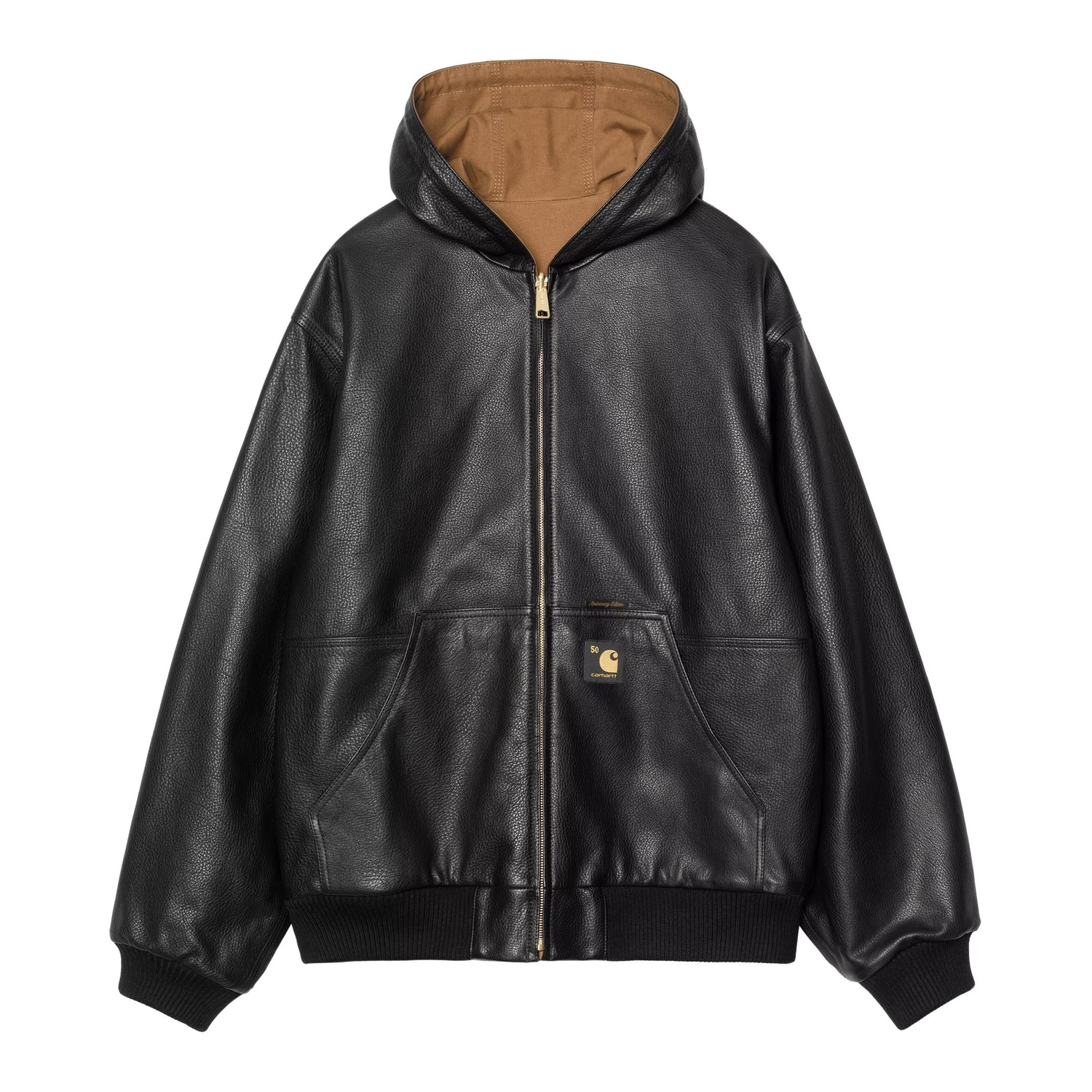 50 YEARS ANNIVERSARY OG ACTIVE JACKET LEATHER BLACK / HAMILTON BROWN