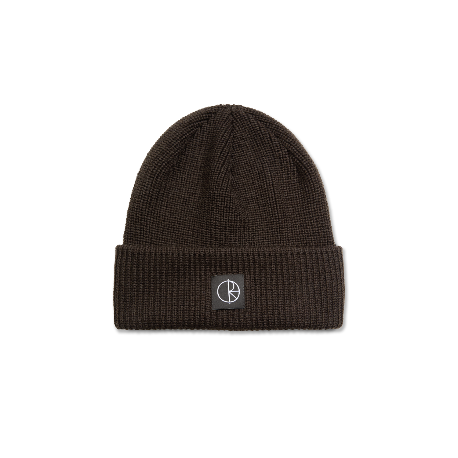 DOUBLE FOLD MERINO BEANIE BROWN