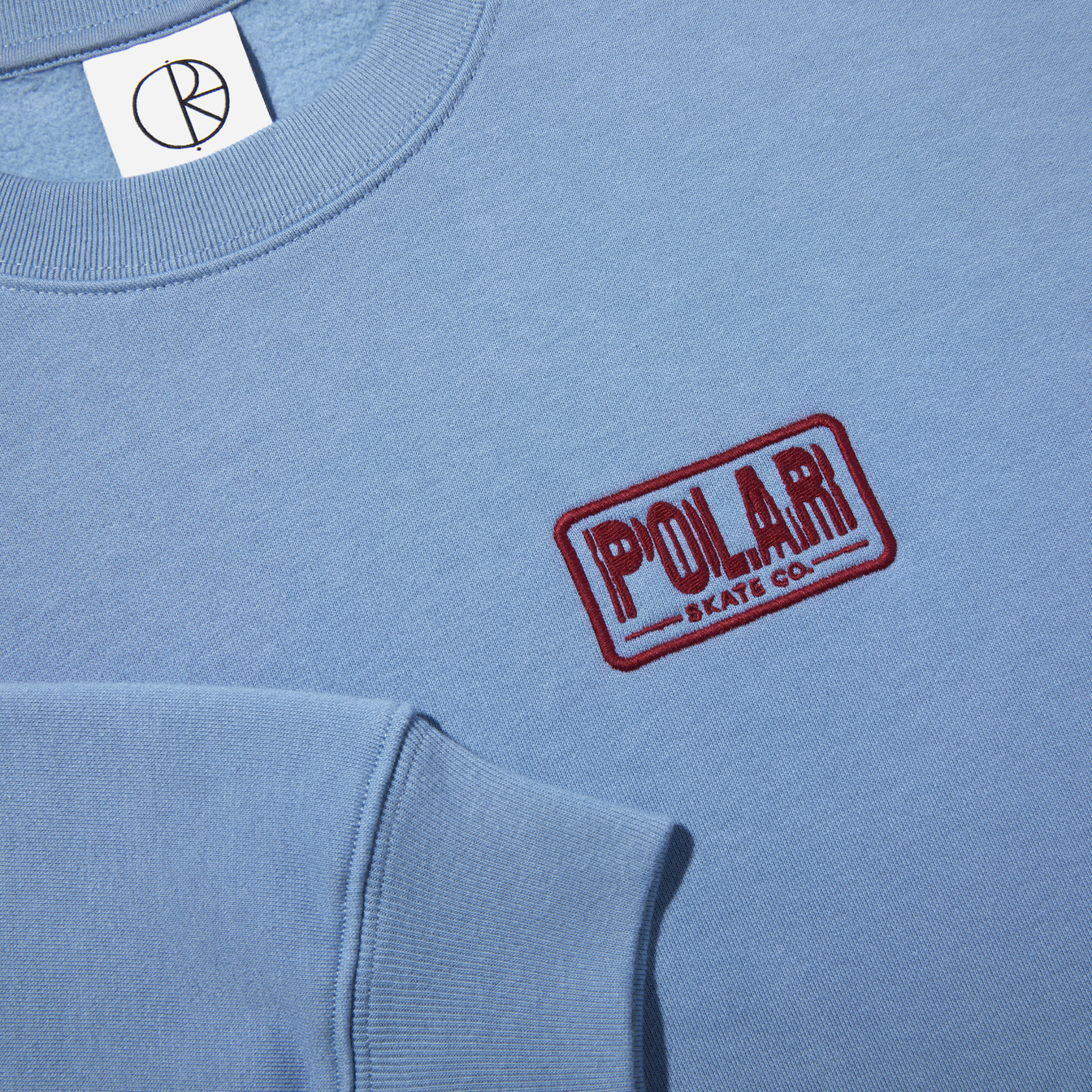 DAVE CREWNECK EARTHQUAKE OXFORD BLUE