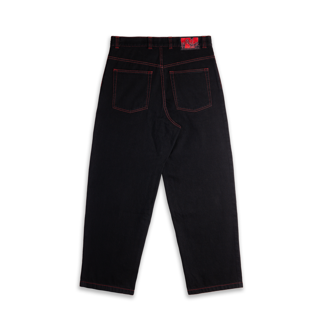 BIG BOY PANTS APOCALYPSE NUN BLACK / RED