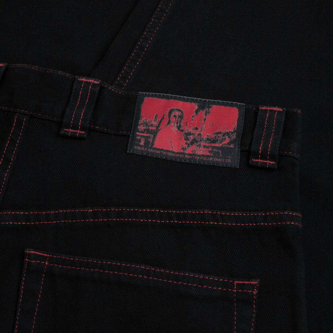 BIG BOY PANTS APOCALYPSE NUN BLACK / RED