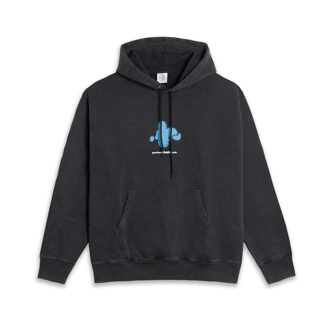 DAVE HOODIE FIGHTING MYSELF SILVER BLACK