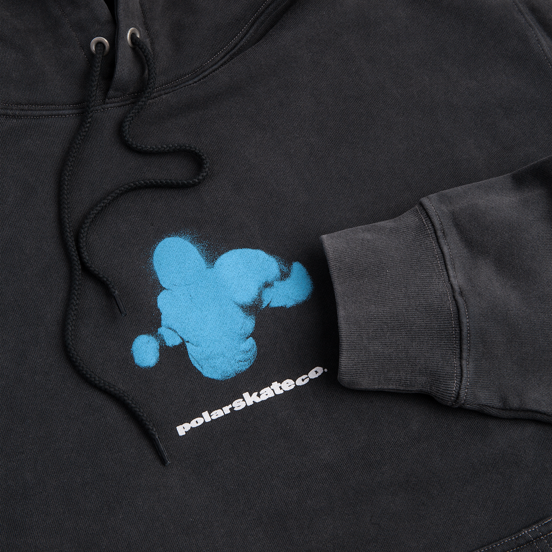 DAVE HOODIE FIGHTING MYSELF SILVER BLACK