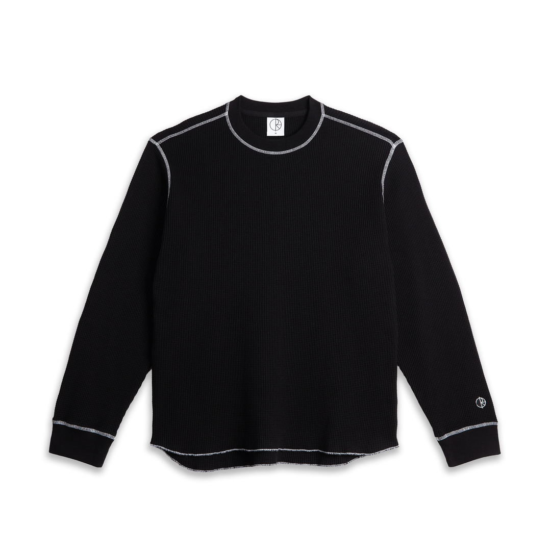 DYLAN LS TEE BLACK / WHITE