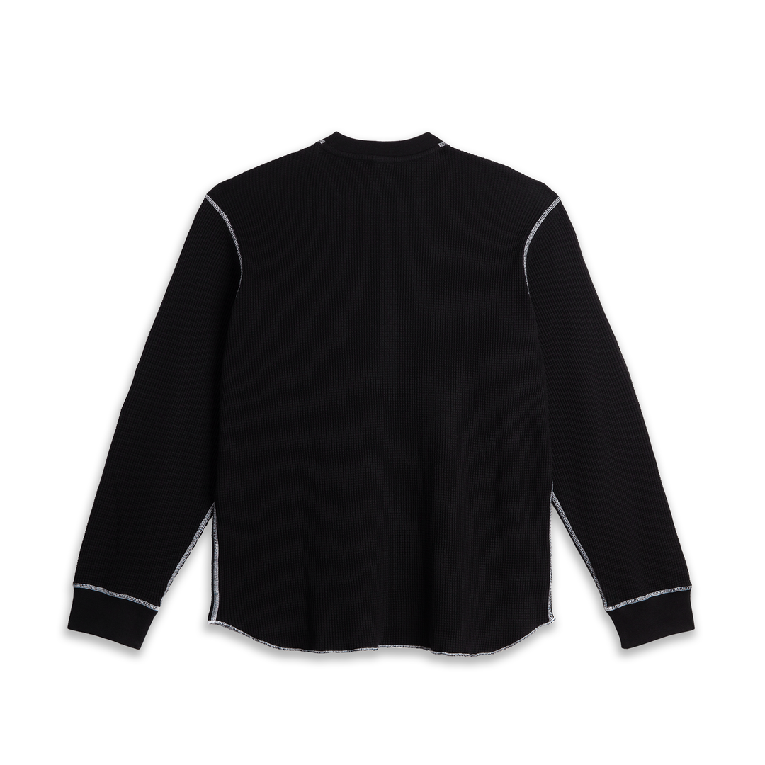 DYLAN LS TEE BLACK / WHITE