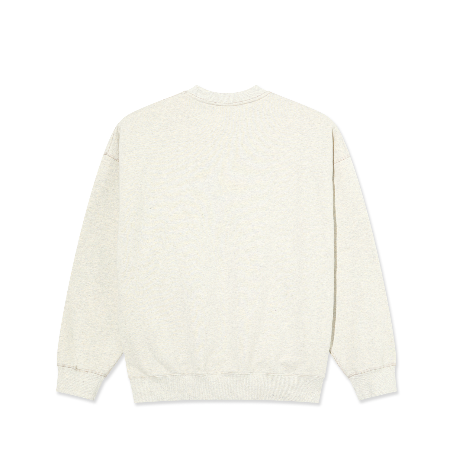 FRANKIE CREWNECK IVORY GREY MELANGE