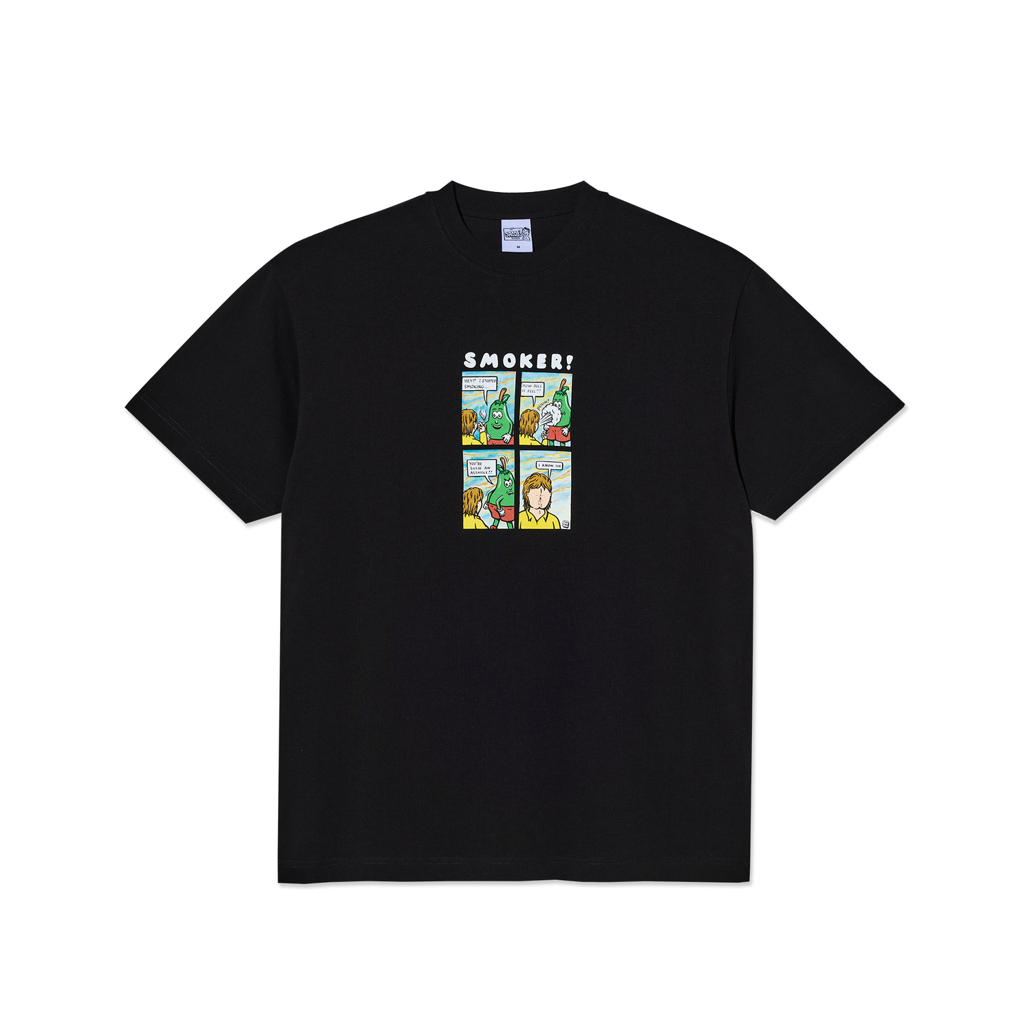 SMOKER! TEE BLACK