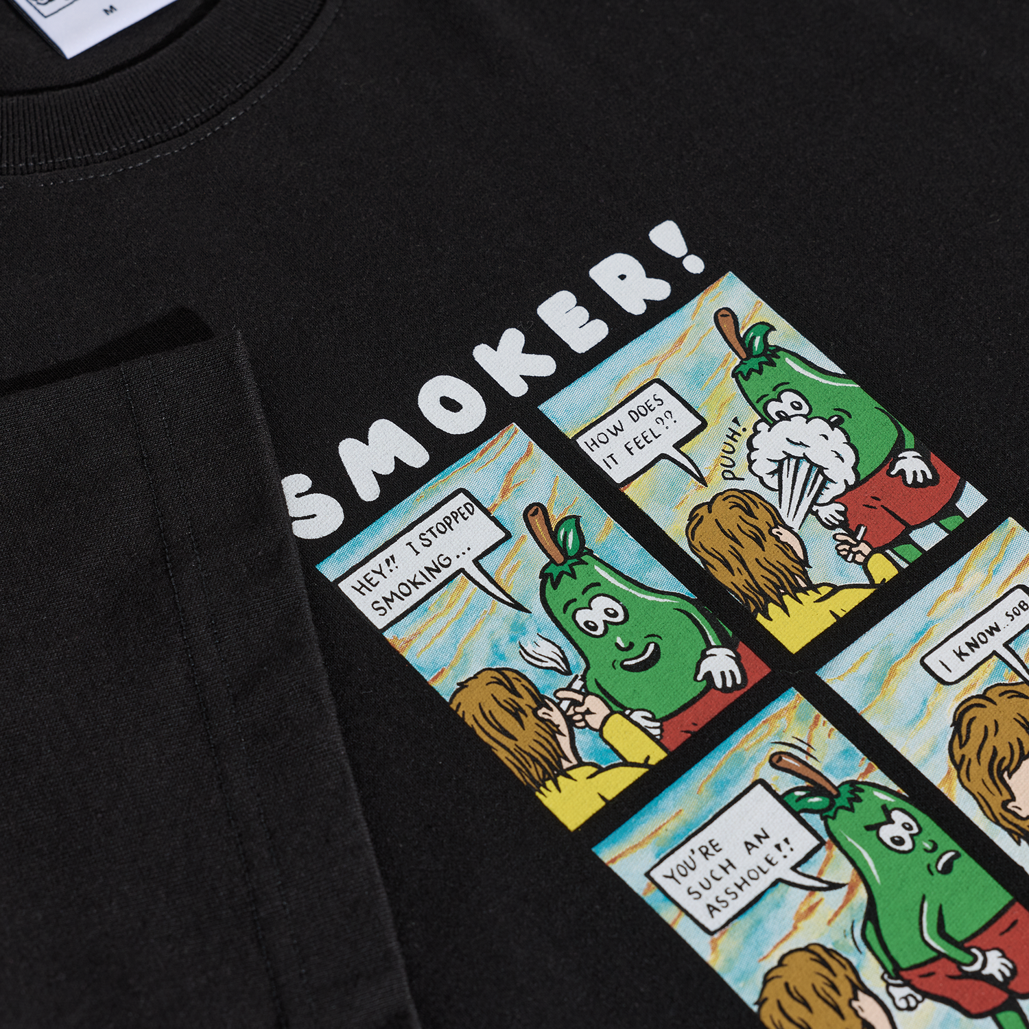 SMOKER! TEE BLACK