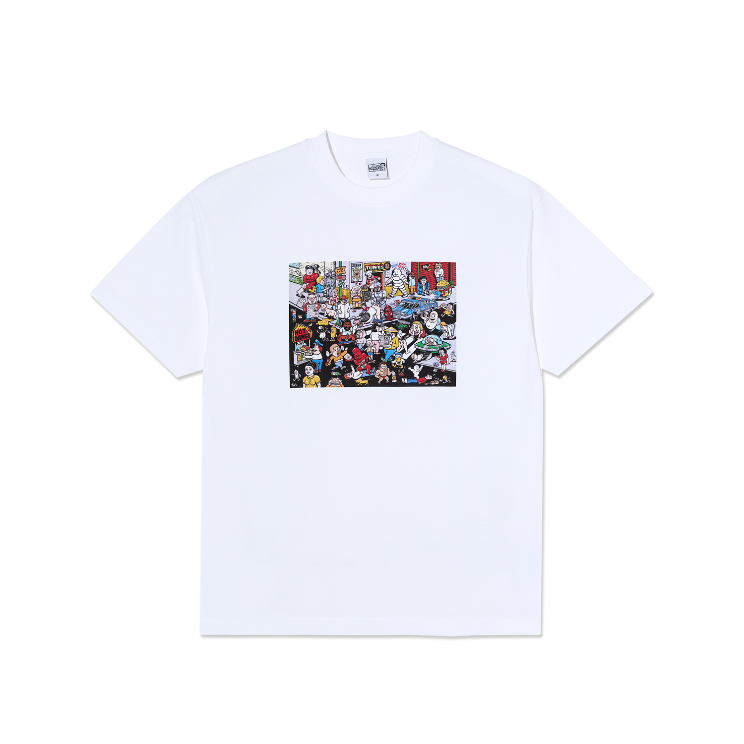 STREET CORNER TEE WHITE