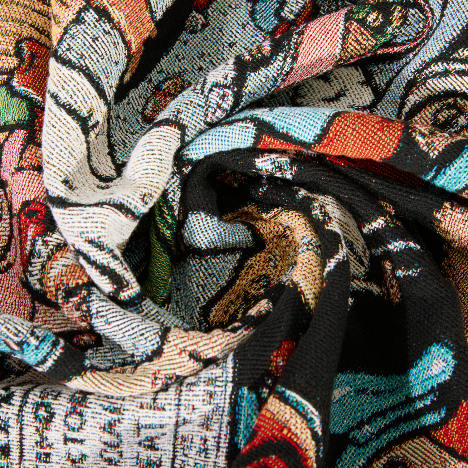 THROW BLANKET STREET CORNER MULTI