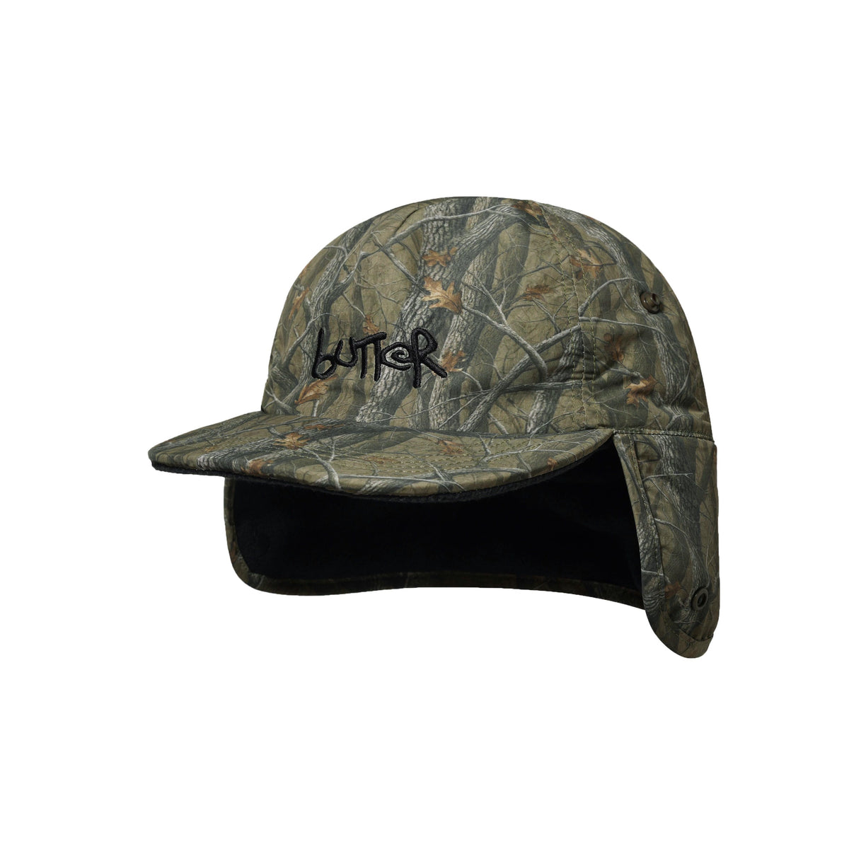 POLARTEC REVERSIBLE TRAPPER CAP FOREST CAMO / NAVY