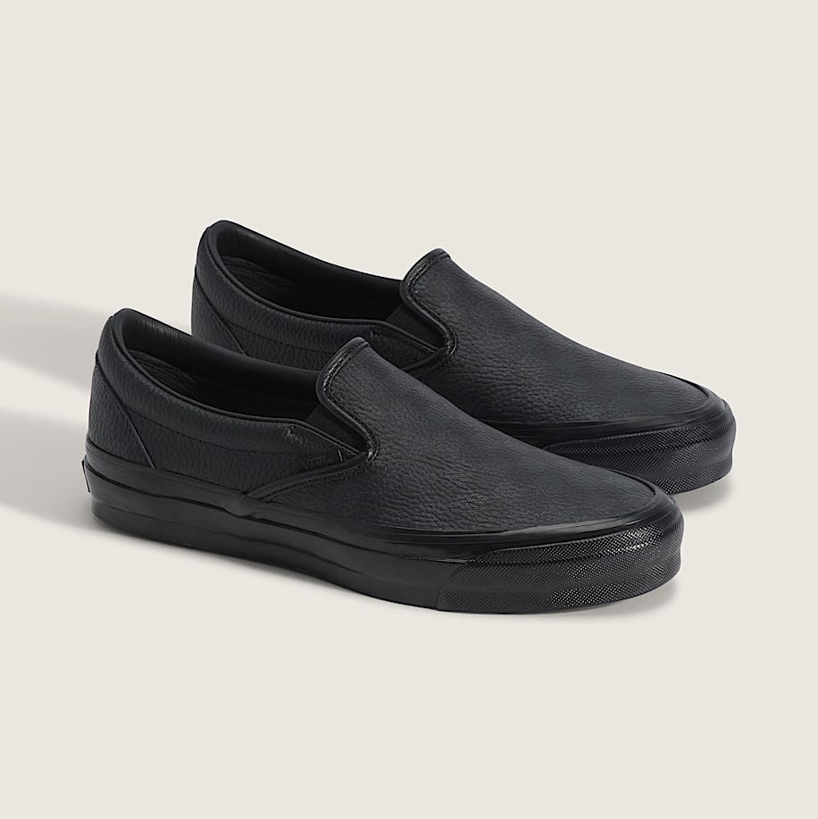 LX CLASSIC SLIP-ON 98 LEATHER BLACK / FADED BLACK