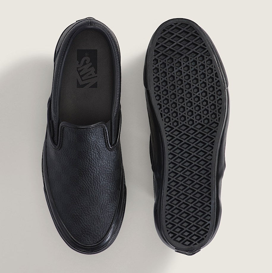 LX CLASSIC SLIP-ON 98 LEATHER BLACK / FADED BLACK