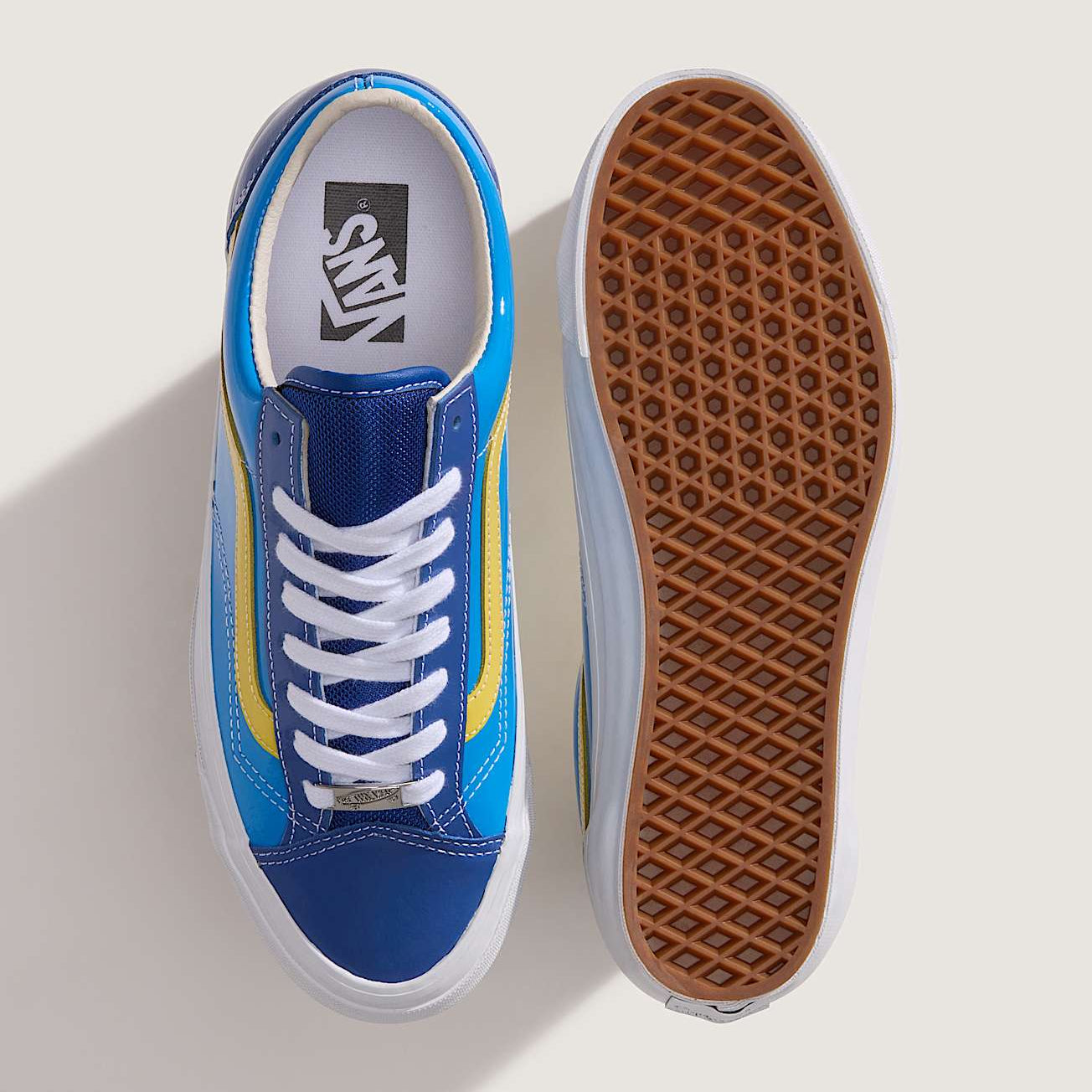 LX OLD SKOOL 36 PATENT BRIGHT AZURE