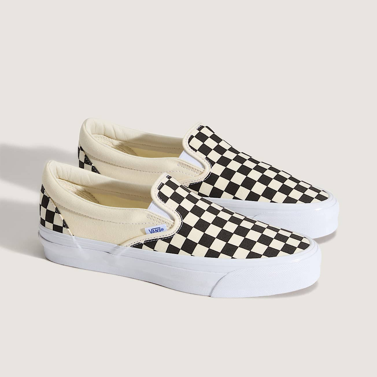 LX SLIP-ON REISSUE 98 CHECKERBOARD BLACK / OFF WHITE