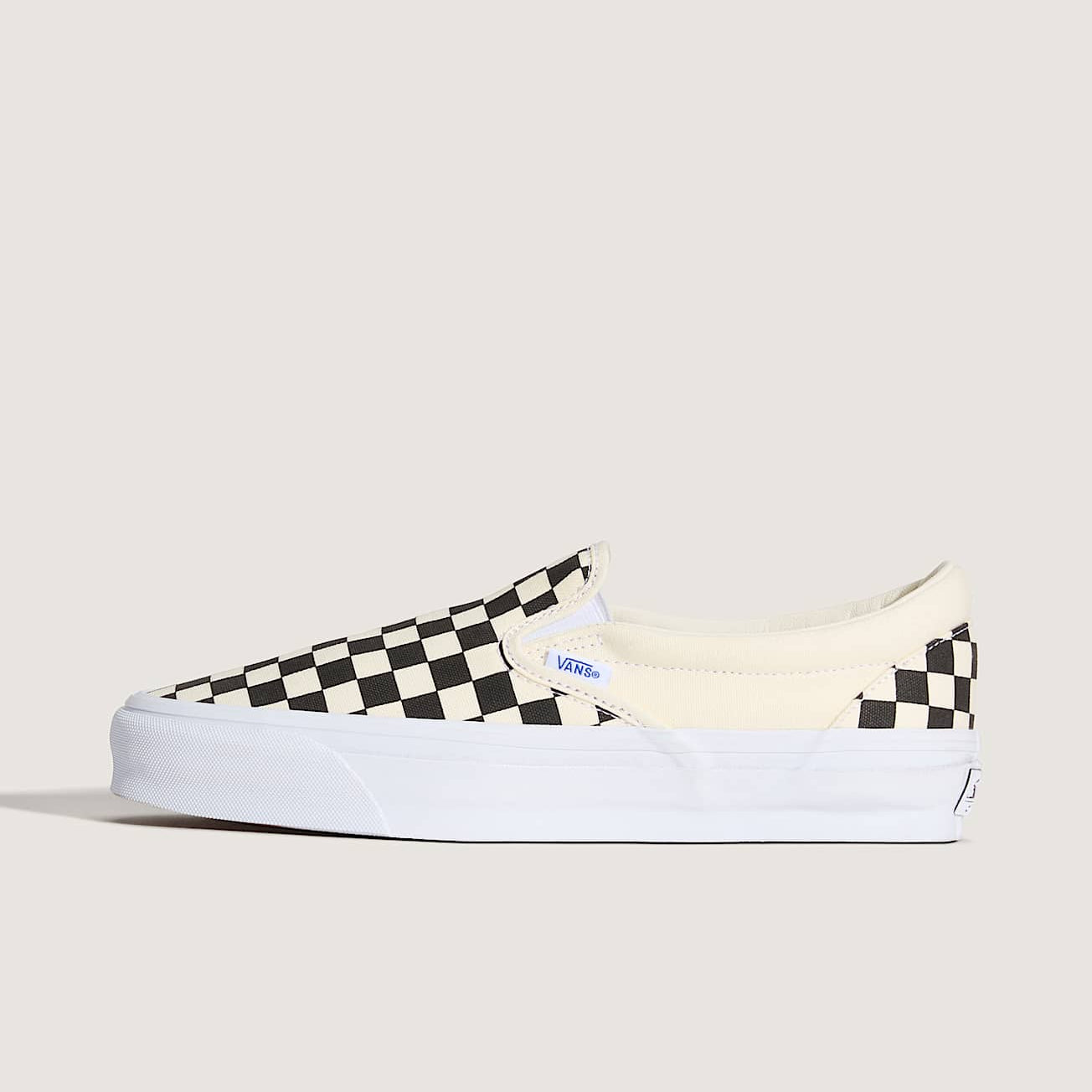 LX SLIP-ON REISSUE 98 CHECKERBOARD BLACK / OFF WHITE