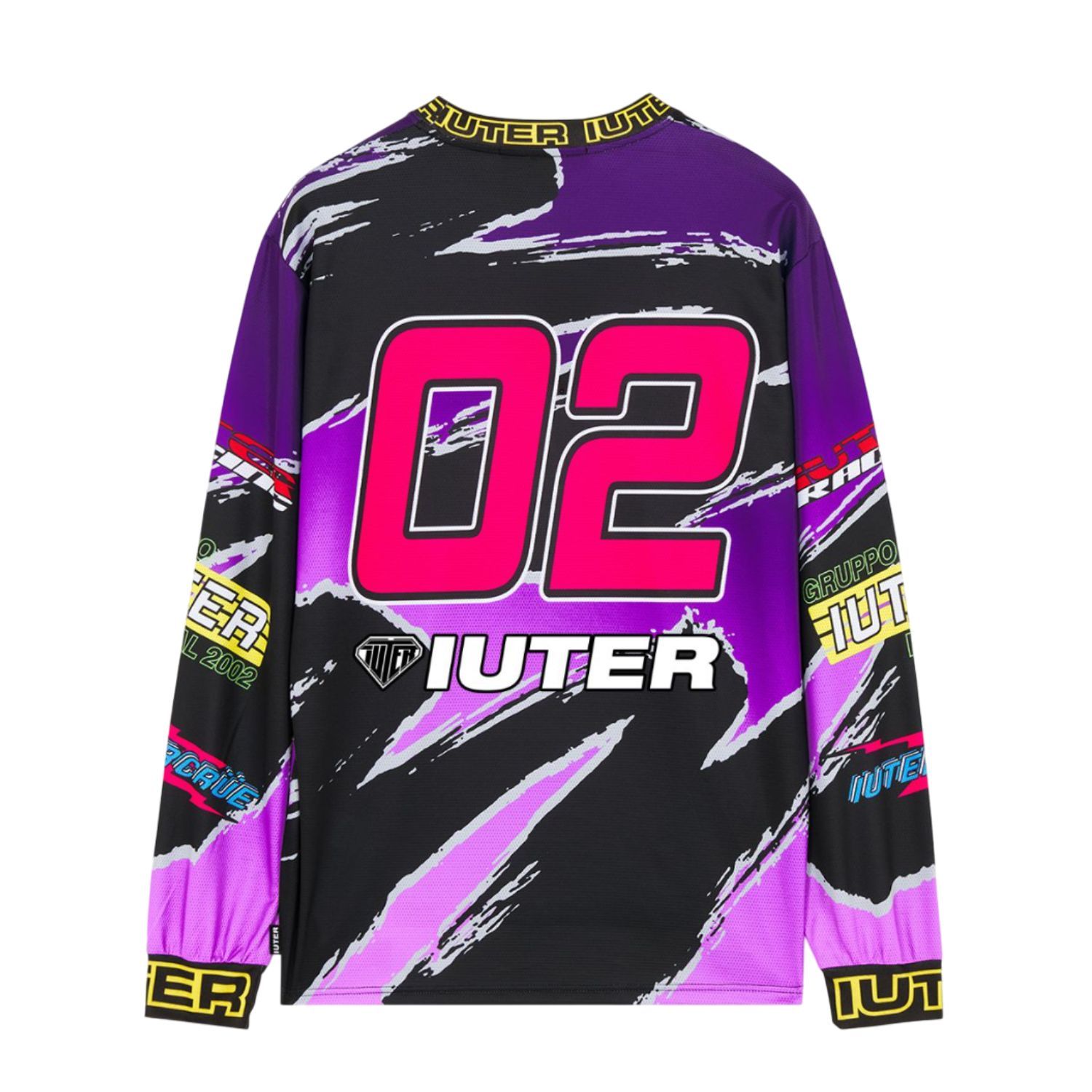 TEAM MOTOCROSS LS TEE BLACK