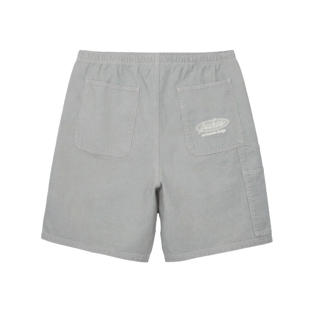 CANVAS SHORTS SILVER BLUE