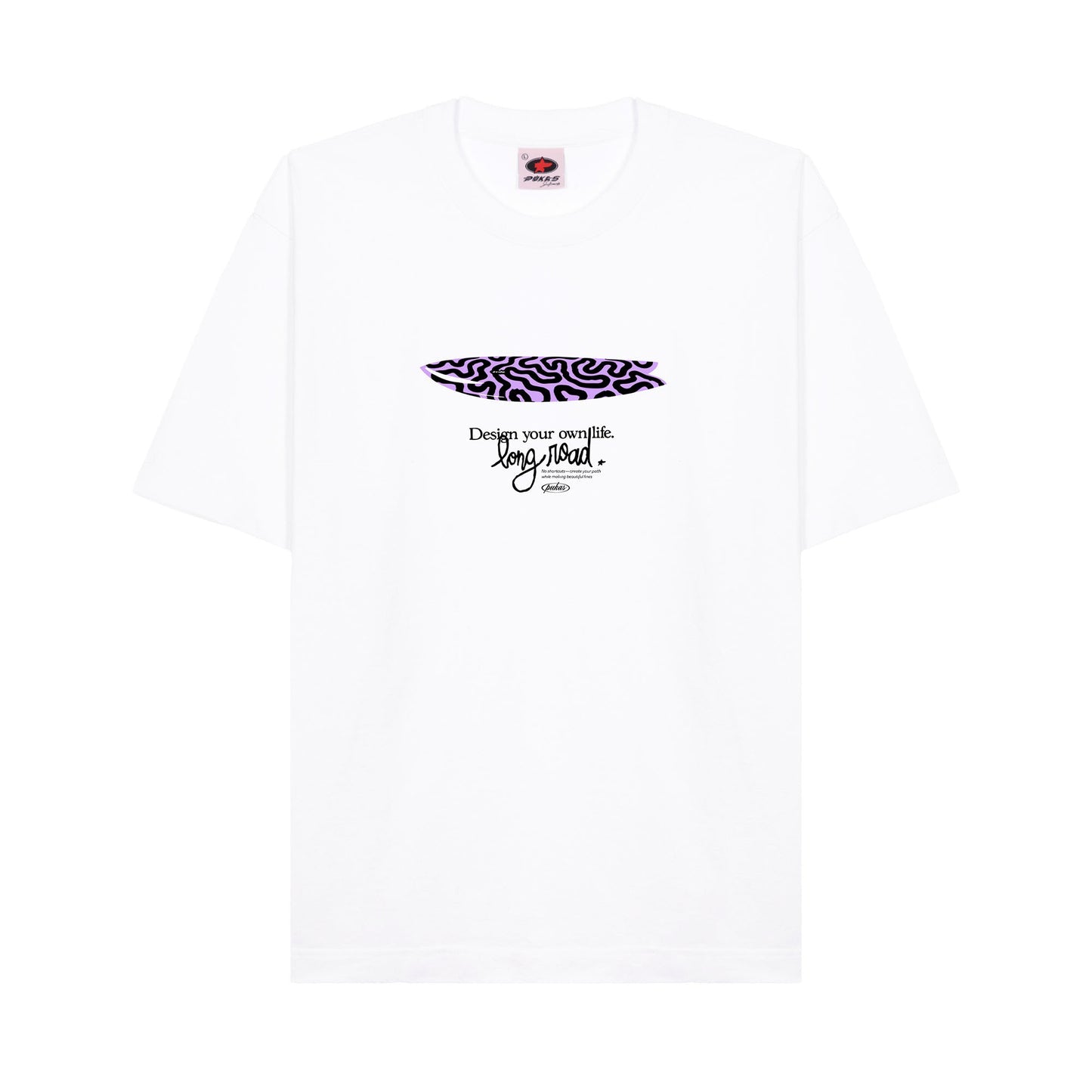 LONG ROAD TEE WHITE