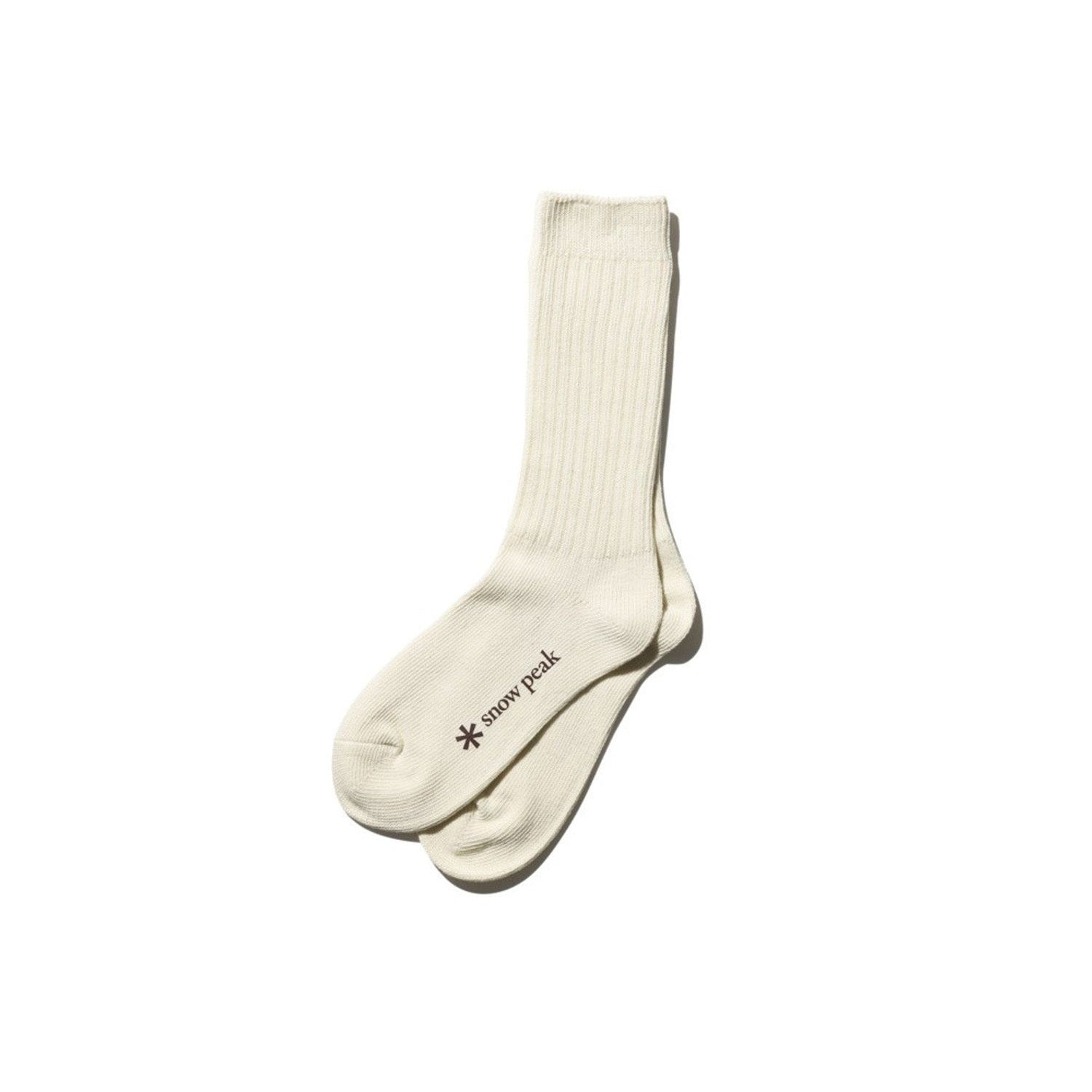 RECYCLED COTTON SOCKS ECRU