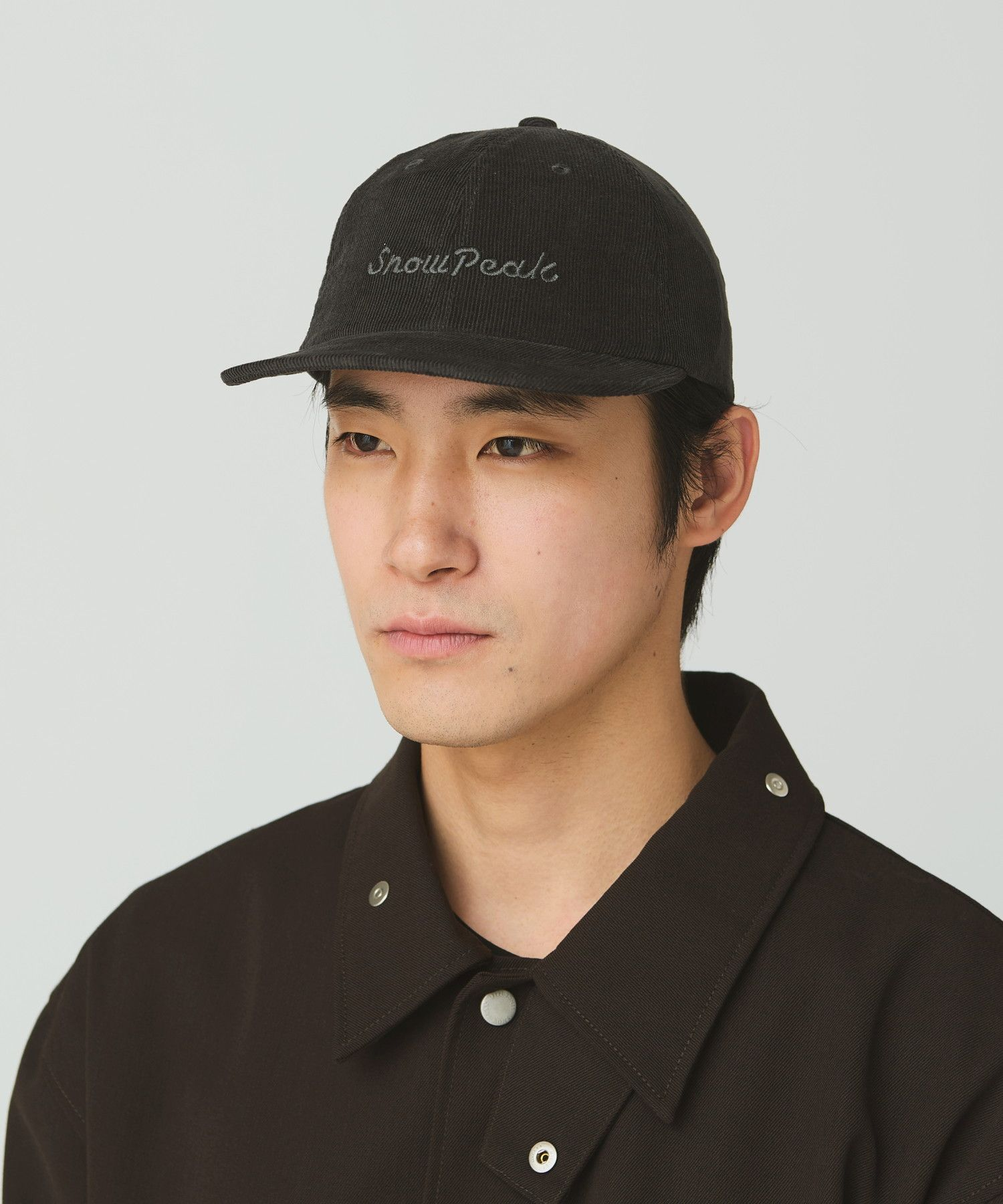 CORDUROY CAP CHARCOAL