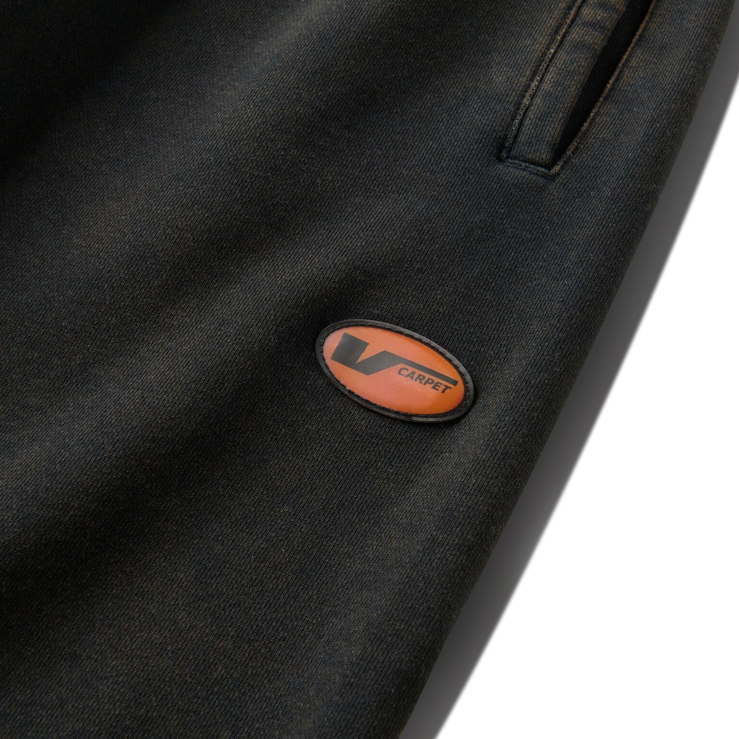 CARPET SKATE CO. FLEECE PANT BLACK