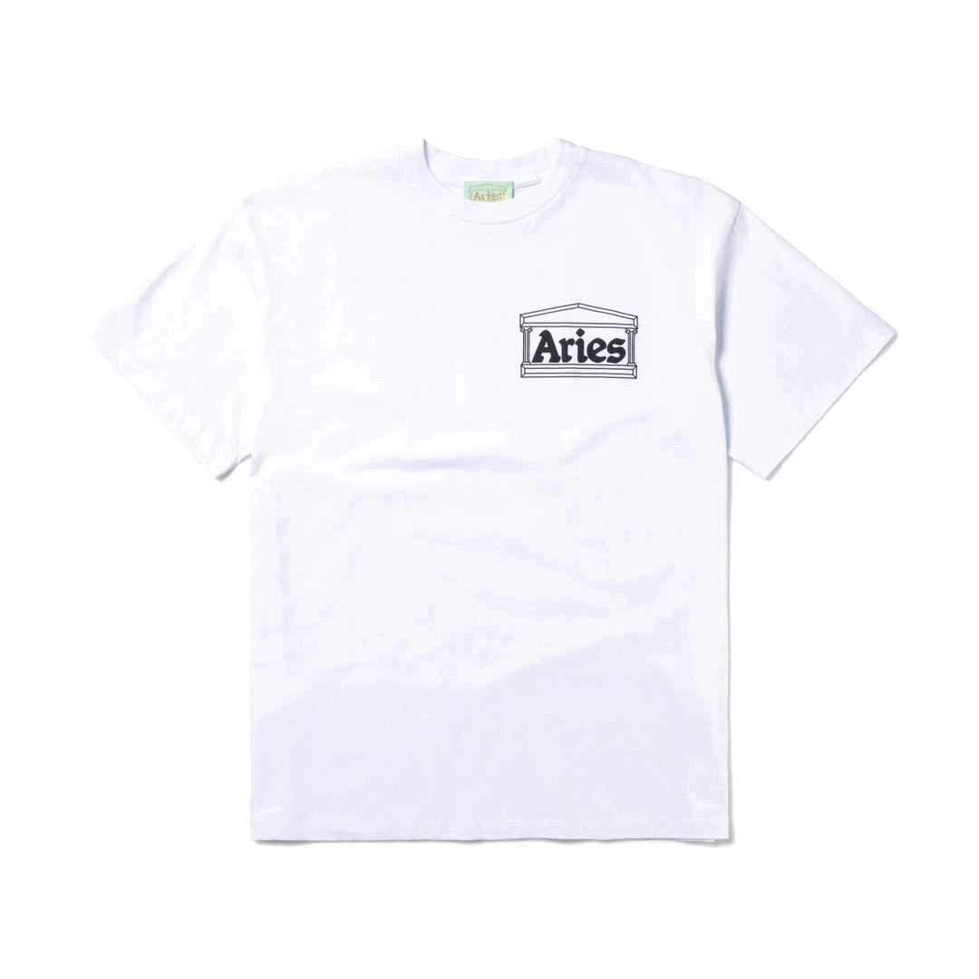 TEMPLE SS TEE WHITE