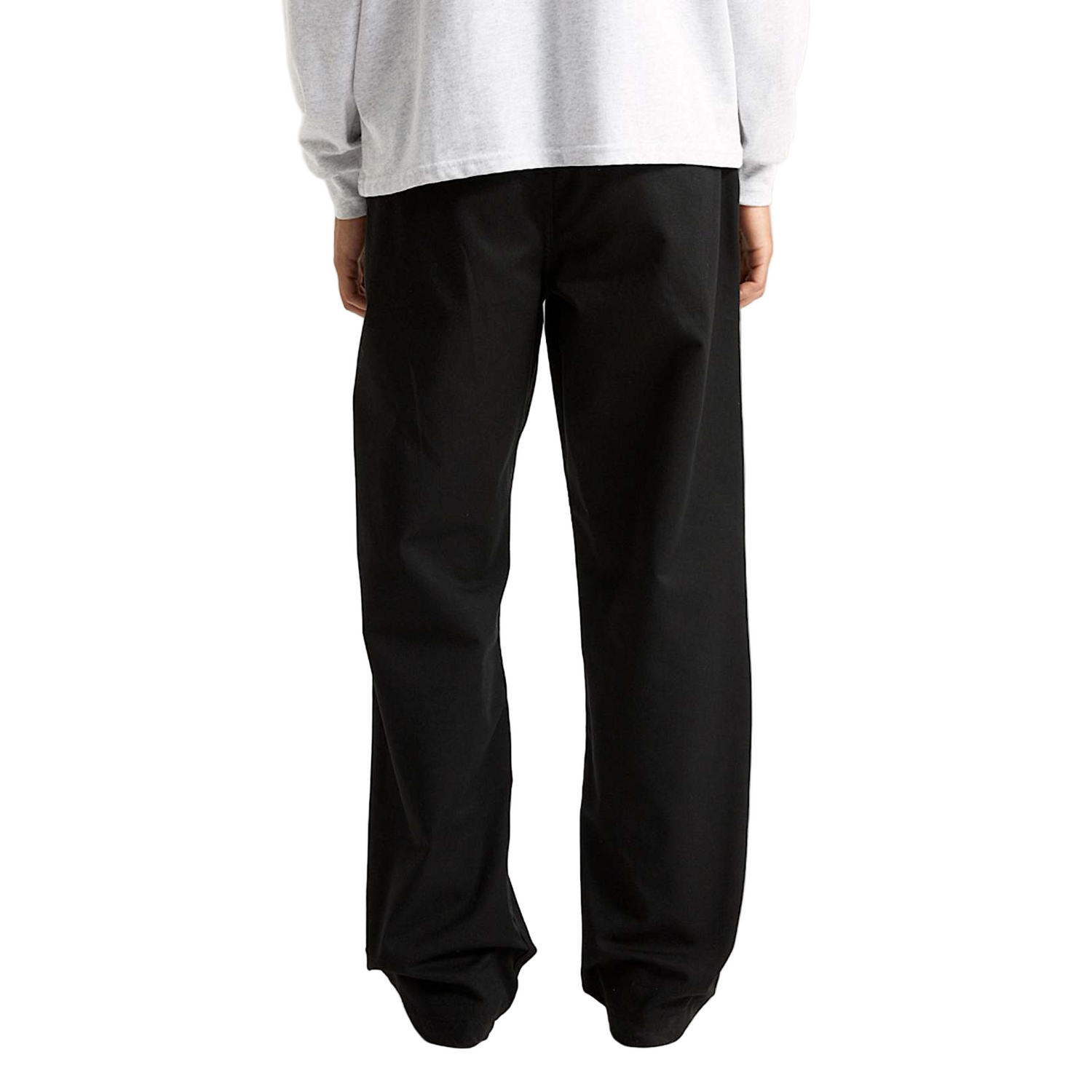 SKATE CHECK-5 LOOSE DENIM PANT BLACK