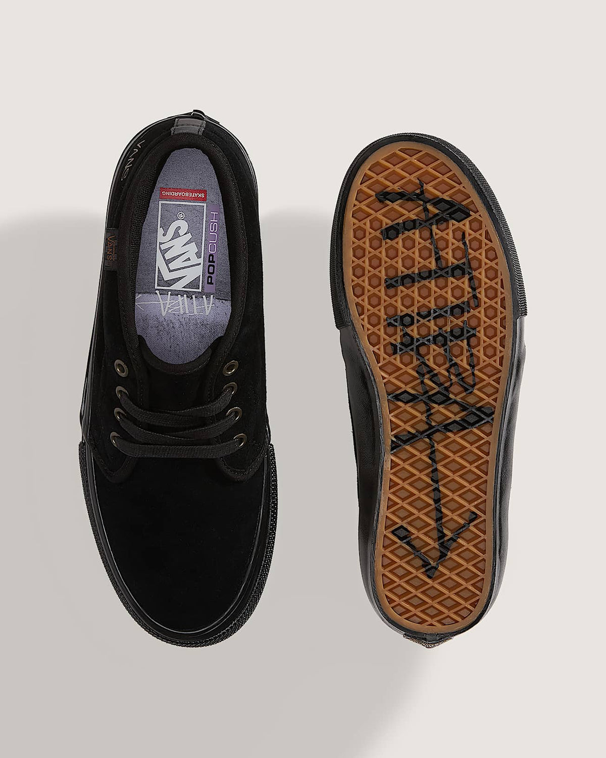 SKATE CHUKKA ATIBA BLACK / BLACK