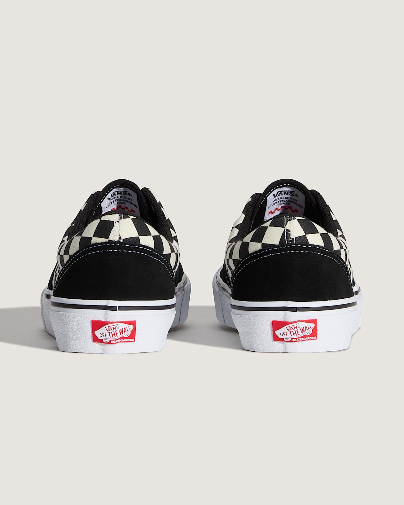 SKATE ERA CHECKERBOARD BLACK / WHITE