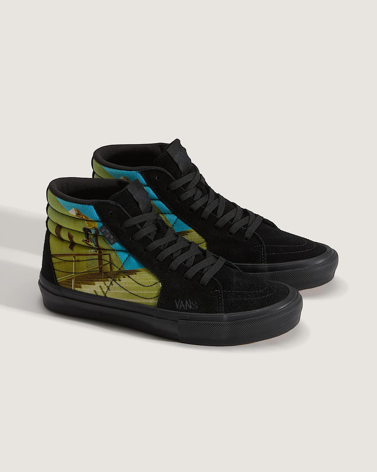 SKATE SK8-HI ATIBA BLACK / MULTI
