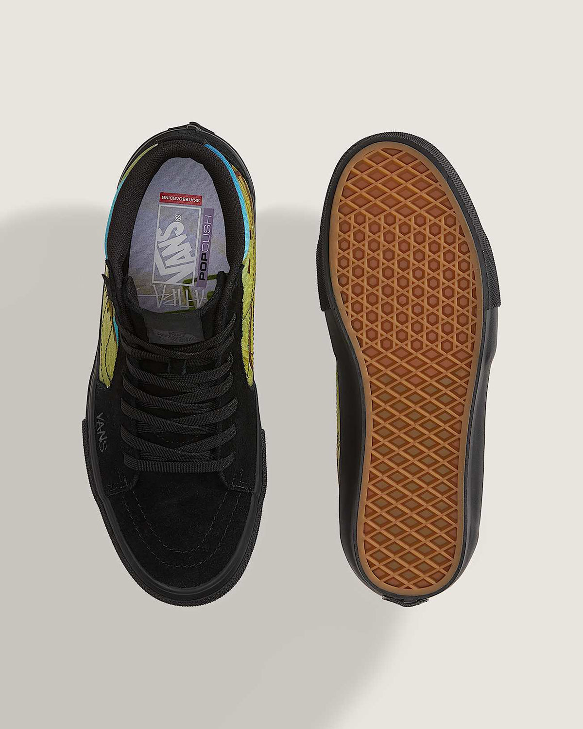 SKATE SK8-HI ATIBA BLACK / MULTI