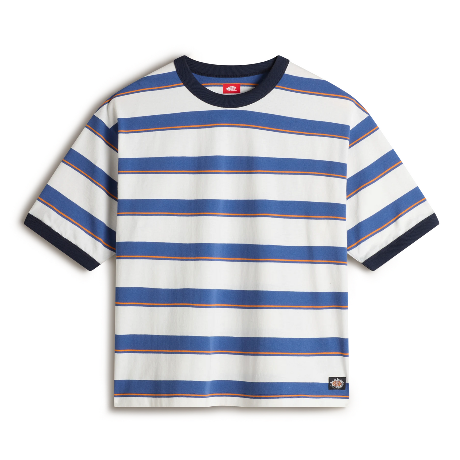 SKATE SUN SWIRL SS TEE TRUE NAVY