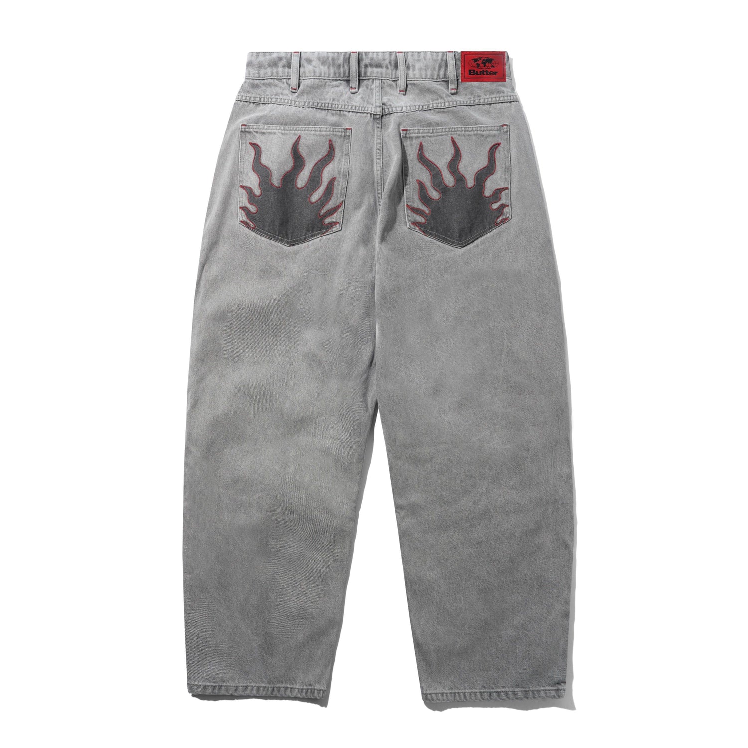 SOLAR FADE DENIM JEANS GREY WASH