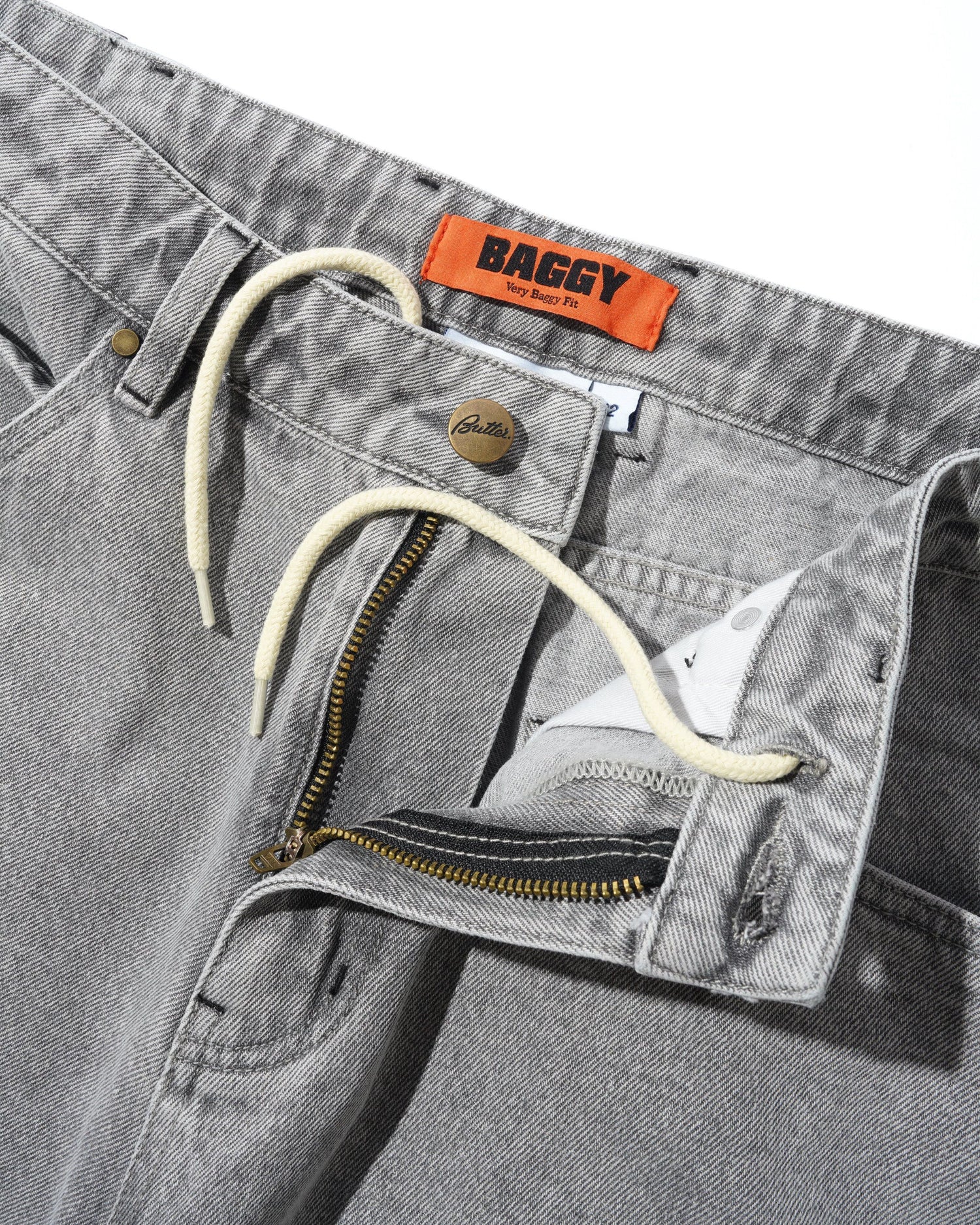 SOLAR FADE DENIM JEANS GREY WASH