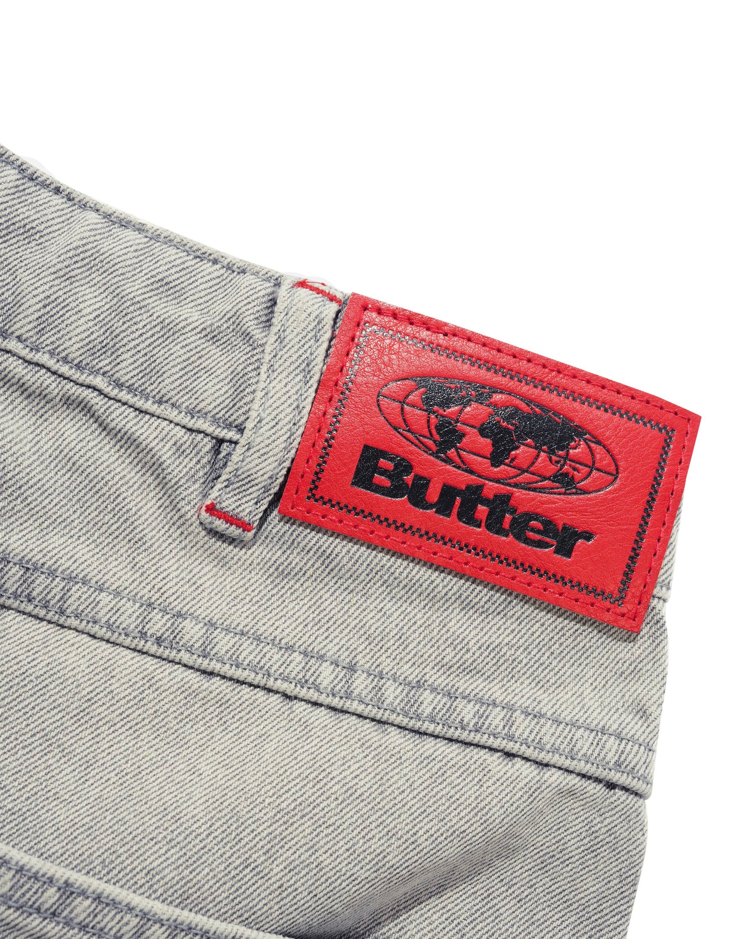 SOLAR FADE DENIM JEANS GREY WASH