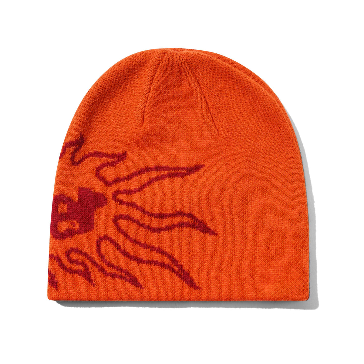 SOLAR SKULLY BEANIE ORANGE
