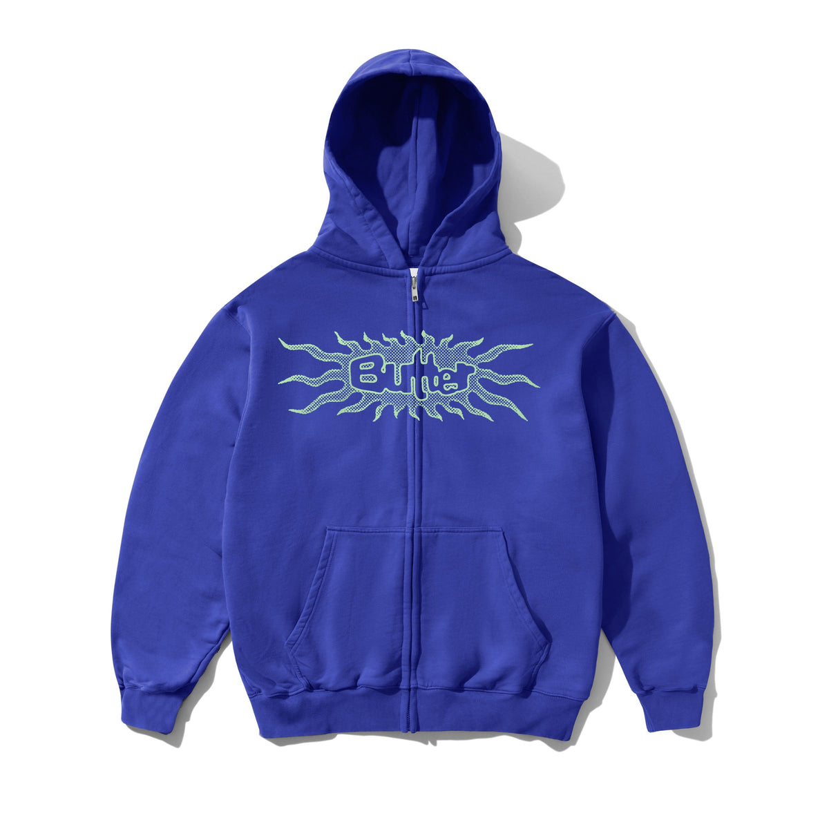 SOLAR ZIP-THRU HOOD ROYAL