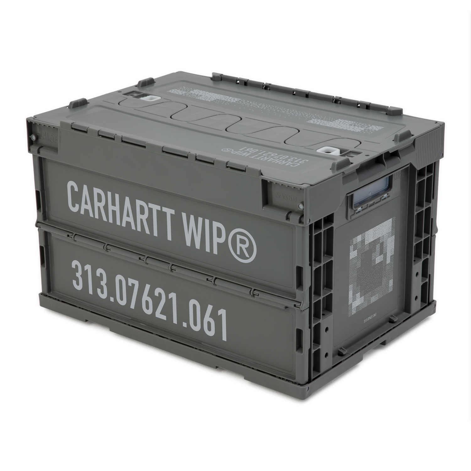 TOUR FOLDABLE CONTAINER SMOKE GREEN / REFLECTIVE