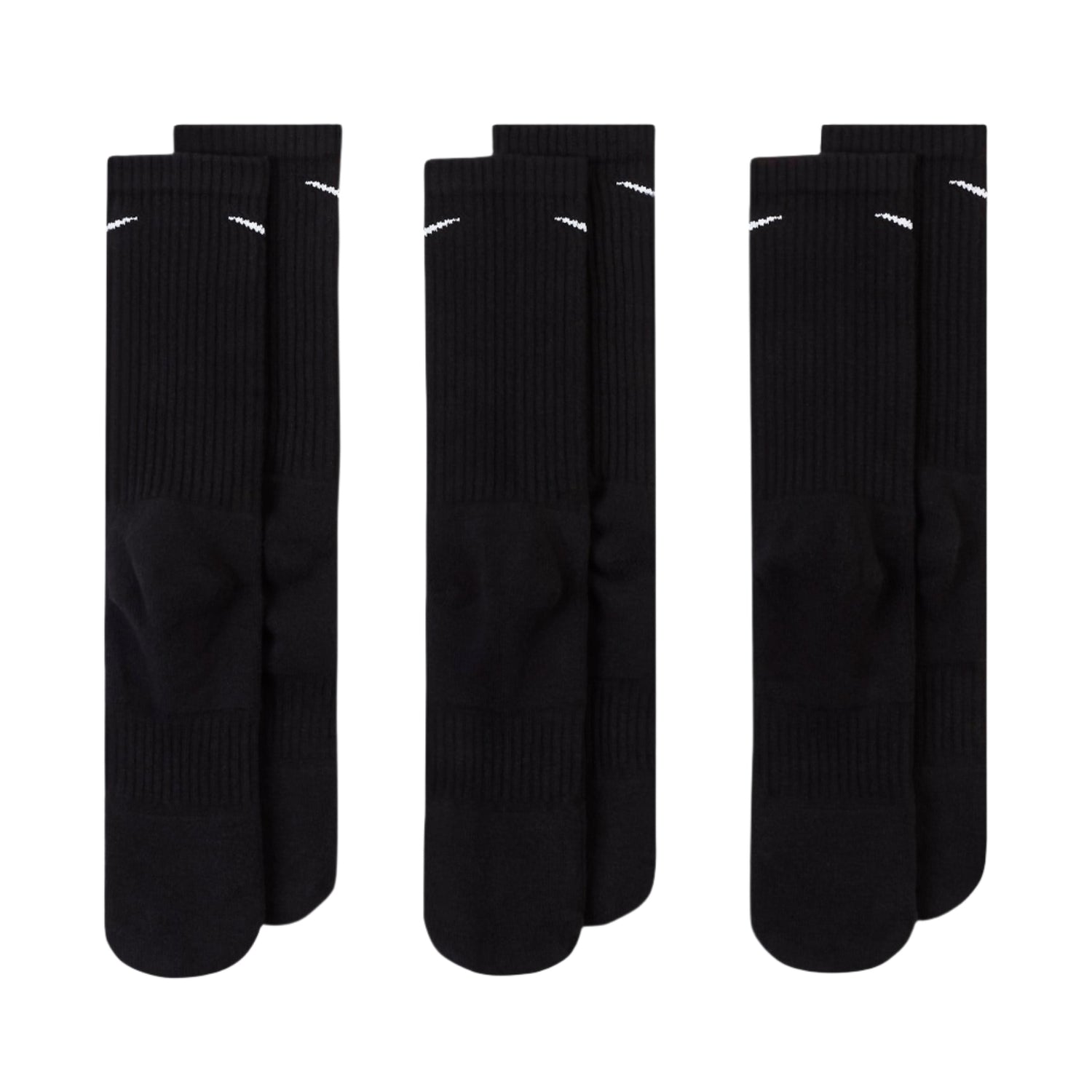 EVERYDAY CUSHIONED SOCKS BLACK / WHITE